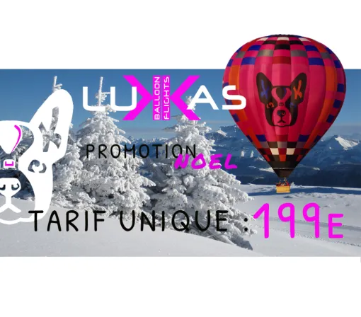 Promotion NOEL 2025 , Albi, Lukkas Montgolfiere