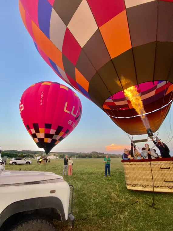 Offrir un vol en montgolfière romantique pour Noël, Albi, Lukkas Montgolfiere