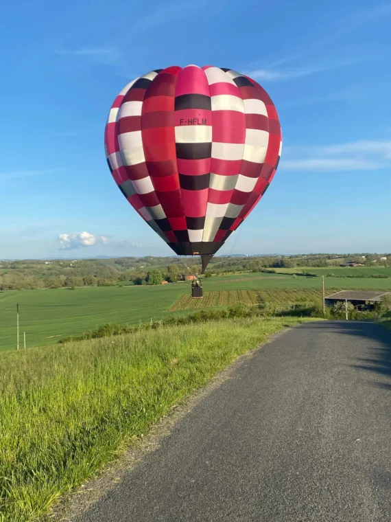 Vol en montgolfière au lever du jour en amoureux, Albi, Lukkas Montgolfiere