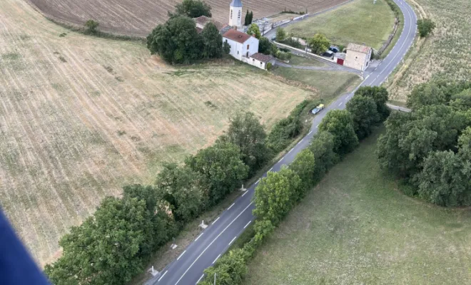 Survol du Tarn, au gré du vent..., Albi, Lukkas Montgolfiere