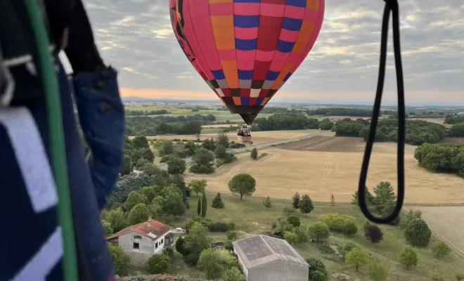 Survol du Tarn, au gré du vent..., Albi, Lukkas Montgolfiere
