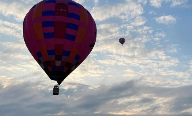 Survol au dessus du Tarn, Albi, Lukkas Montgolfiere