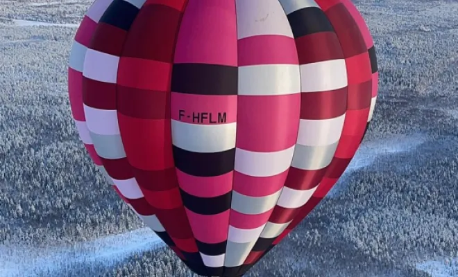 Vol sous la neige, Albi, Lukkas Montgolfiere